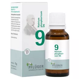 BIOCHEMIE Pflüger 9 Natrium phosphoricum D 6 globúl, 15 g