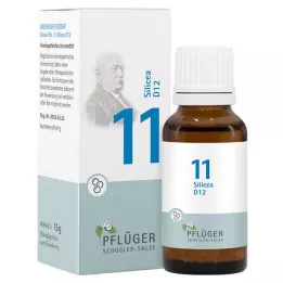 BIOCHEMIE Pflüger 11 Silicea D 12 guľôčok, 15 g