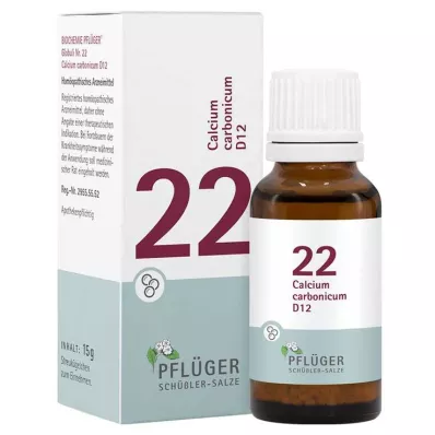 Biochémia Pflueger 22 Calcium carbonicum D 12 guľôčok, 15 g