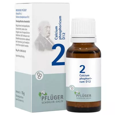 Biochémia Pflueger 2 Calcium phosphoricum D 12 Gl., 15 g