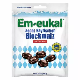 EM EUKAL aecht Bayrischer Blockmalz sladové cukríky, 100 g