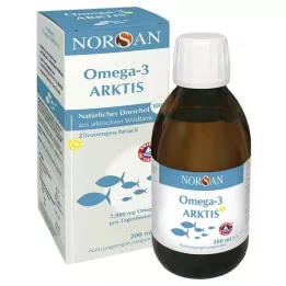 NORSAN Omega-3 Arctic s vitamínom D3 tekutý, 200 ml