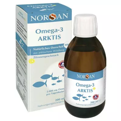 Norsan Omega-3 Arctic s tekutým vitamínom D3, 200 ml