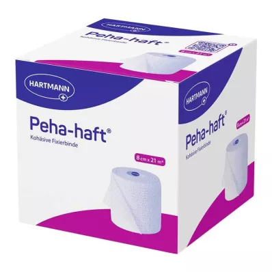 Peha-Haft fixačný obväz bez latexu 8 cmx21 m, 1 kus