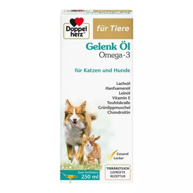 Doppelherz for Animals Olej na kĺby pre psov / mačky, 250 ml Doppelherz for Animals Olej na kĺby pre psov / mačky, 250 ml