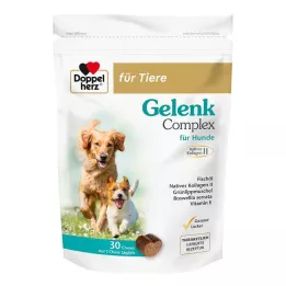 DOPPELHERZ pre zvieratá Joint Complex Chews pre psov, 30 ks