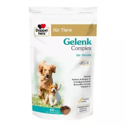 DOPPELHERZ pre zvieratá Joint Complex Chews pre psov, 60 ks