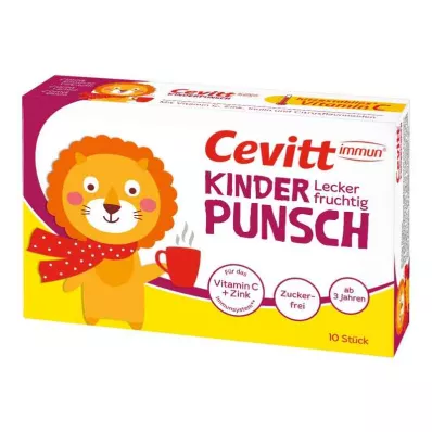 Cevitt Immun detské punčové granule (10 kusov) Cevitt Immun detské punčové granule (10 kusov)