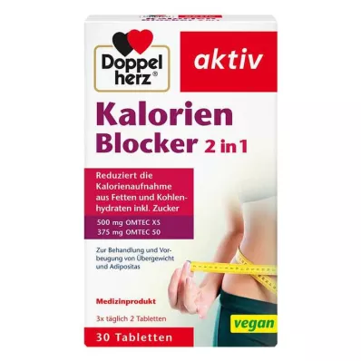 Doppelherz Calorie Blocker 2v1 tablety, 30 ks Doppelherz Calorie Blocker 2v1 tablety, 30 ks