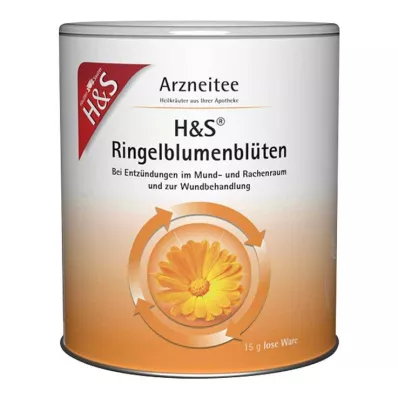 H&S Čaj z kvetov nechtíka, 15 g H&S Čaj z kvetov nechtíka, 15 g
