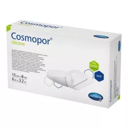 Cosmopor silikónové krytie na rany 8x15 cm, 5 ks