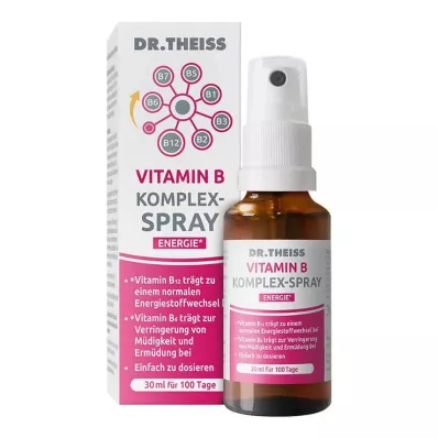 DR.THEISS Vitamín B komplex v spreji, 30 ml