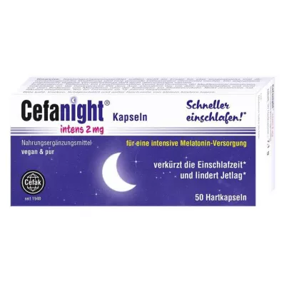 Cefanight intens 2 mg tvrdé kapsuly, 50 ks Cefanight intens 2 mg tvrdé kapsuly, 50 ks