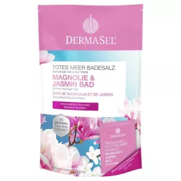 DERMASEL Kúpeľová soľ z Mŕtveho mora magnólia & Jasmín, 1 ks