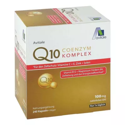 COENZYM Q10 100 mg kapsule+vitamíny+minerály, 240 ks