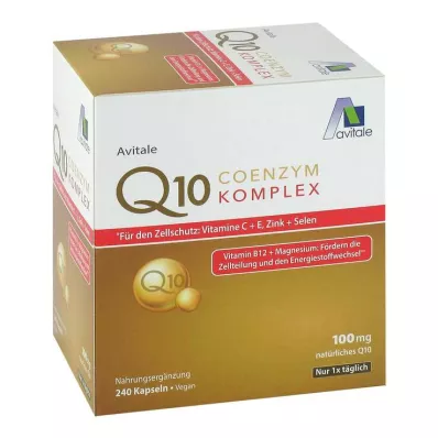 COENZYM Q10 100 mg kapsule+vitamíny+minerály, 240 ks COENZYM Q10 100 mg kapsule+vitamíny+minerály, 240 ks