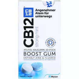 CB12 boost silná mentolová žuvačka, 10 ks