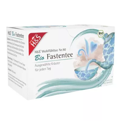 H&amp;S organické pôstne čajové filtračné vrecká, 20X1,5 g