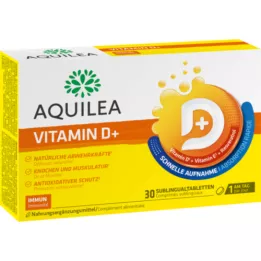 AQUILEA Vitamín D+ tablety, 30 kapsúl
