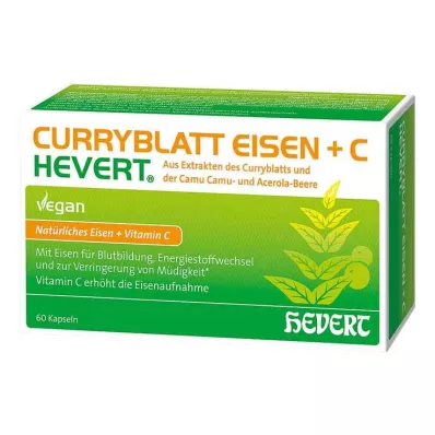 CURRYBLATT EISEN+C Hevert Kapsule, 60 kapsúl