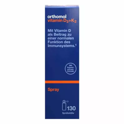 Orthomol Vitamín D3 + K2 sprej, 20 ml
