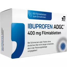 IBUPROFEN ADGC 400 mg filmom obalené tablety, 50 ks