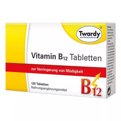 Tablety vitamínu B12, 120 ks