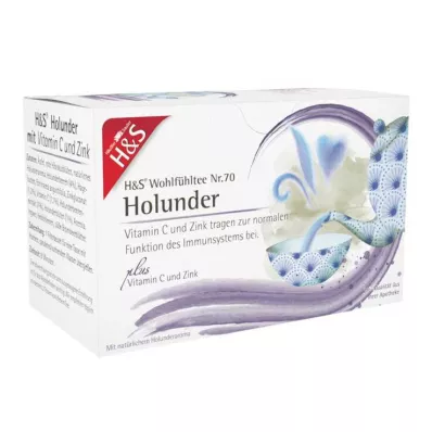 H&S Baza s vitamínom C a zinkovým filtračným vreckom, 20X2,5 g H&S Baza s vitamínom C a zinkovým filtračným vreckom, 20X2,5 g
