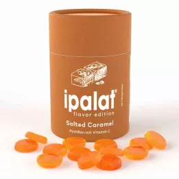 IPALAT Pastilky s príchuťou slaný karamel, 40 ks