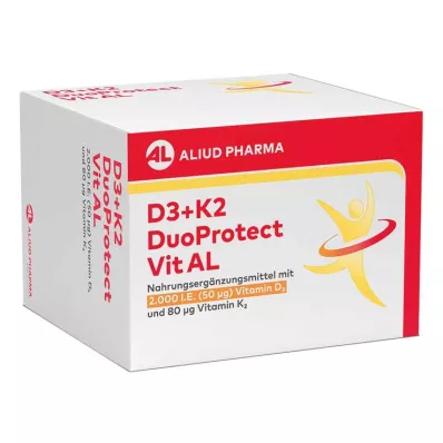 D3+K2 DuoProtect Vit AL 2000 I.U./80 µg kapsúl, 90 kapsúl