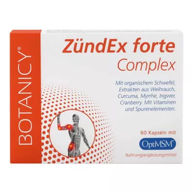 Botanicy Zündex forte Complex s kapsulami Optimsm, 60 ks Botanicy Zündex forte Complex s kapsulami Optimsm, 60 ks