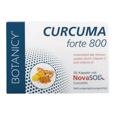 CURCUMA FORTE 800 s NovaSol Curcumin Capsules, 30 ks