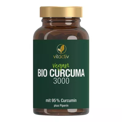 Curcuma 3000 bio kapsúl, 60 kusov