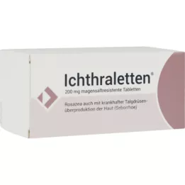 ICHTHRALETTEN 200 mg entericky obalené tablety, 168 ks