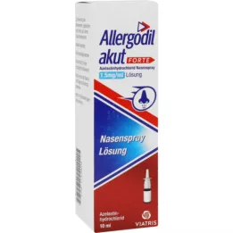 ALLERGODIL acute forte 1,5 mg/ml nosový roztok, 10 ml