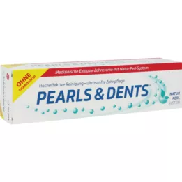 PEARLS &amp; DENTS Exkluzívna zubná pasta bez oxidu titaničitého, 100 ml
