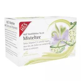 H&amp;S Čaj z imela so selénom a vitamínmi filtračné vrecko, 20X2 g