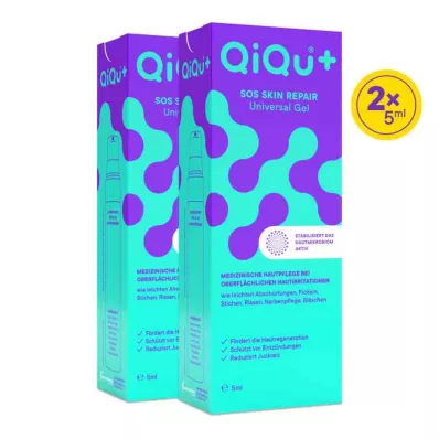 QiQu SOS SKIN REPAIR univerzálny gél (2x5 ml) QiQu SOS SKIN REPAIR univerzálny gél (2x5 ml)