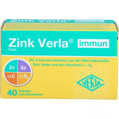 ZINK VERLA Imunitné kapsle, 40 kapslí