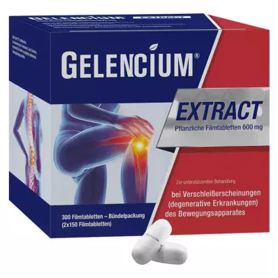 GELENCIUM® EXTRACT Bylinné filmom obalené tablety, 2 x 150 tabliet