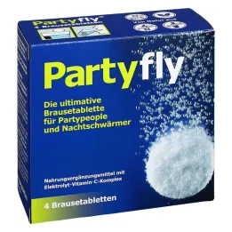 PARTYFLY Šumivé tablety, 4 ks