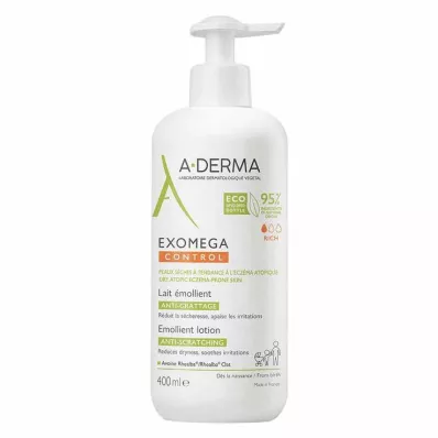 A-Derma Exomega Control hydratačné mlieko, 400 ml A-Derma Exomega Control hydratačné mlieko, 400 ml