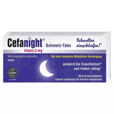Cefanight intens 2 mg taviace tablety, 60 ks Cefanight intens 2 mg taviace tablety, 60 ks