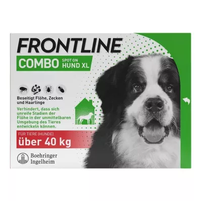 FRONTLINE COMBO proti kliešťom, blchám na psoch XL (40-60 kg), 3 ks FRONTLINE COMBO proti kliešťom, blchám na psoch XL (40-60 kg), 3 ks