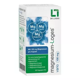 MAGNESIUM-LOGES vario 100 mg kapsuly, 60 ks