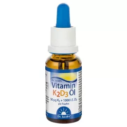 VITAMIN K2D3 olej Dr. Jacobs, 20 ml