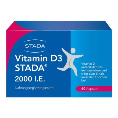 VITAMIN D3 STADA 2000 I.U. kapsúl, 60 ks