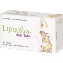 LIPOSLIM Tablety NutriTabs, 80 ks