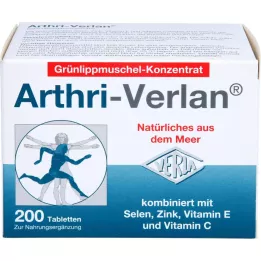 ARTHRI-VERLAN ako doplnok stravy Tablety, 200 kapsúl