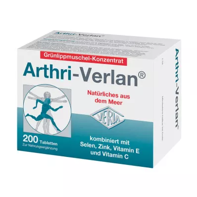 Arthri-Verlan na výživový doplnok v tabletách, 200 ks